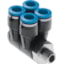 Festo QSLV4-1/4-1/4-U Multiple Distributor 