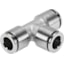 Festo NPQH-T-Q8-E-P10 Push-in T-connector 
