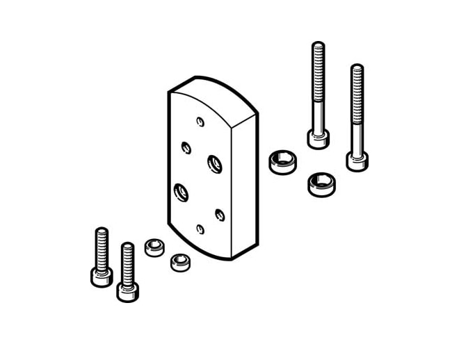 Festo DHAA-D-H4/H5-16/25-Q11-12 Adapter Kit