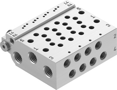 Festo 566607 / VABM-L1-10HW-G18-3 Manifold Rail