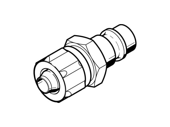 Festo KS4-CK-9 Quick Coupling Plug