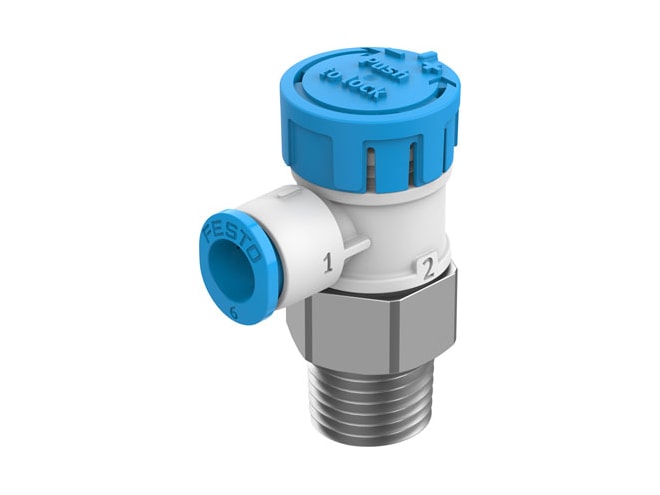 Festo VFOE-LE-T-R14-Q6 One-way Flow Control Valve