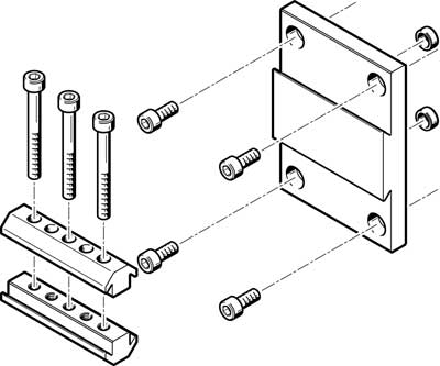 Festo 562150 / DHAA-D-L-32-H2 Adapter Kit