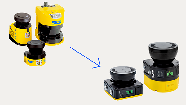 Upgrading from the SICK S3000, S300, and S300 Mini to the Next Generation of Safety Laser Scanners