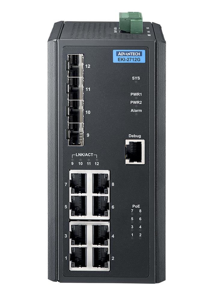 Advantech EKI-2712G-4FPI-AE