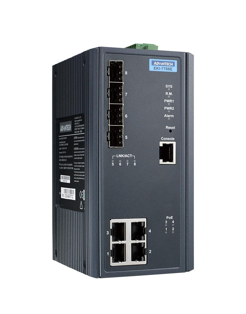 Advantech EKI-7708E-4FPI-AE