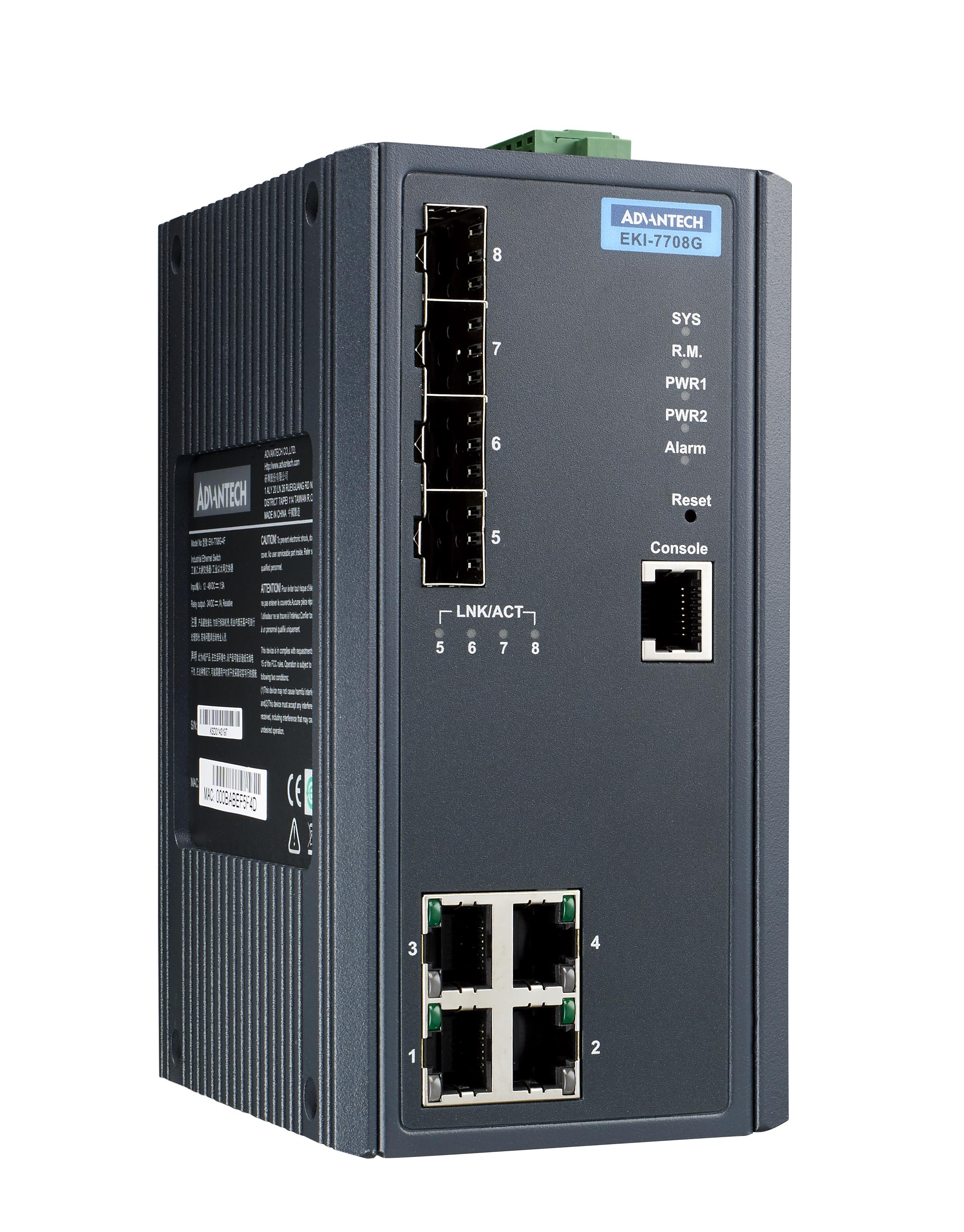 Advantech EKI-7708G-4FI-AE