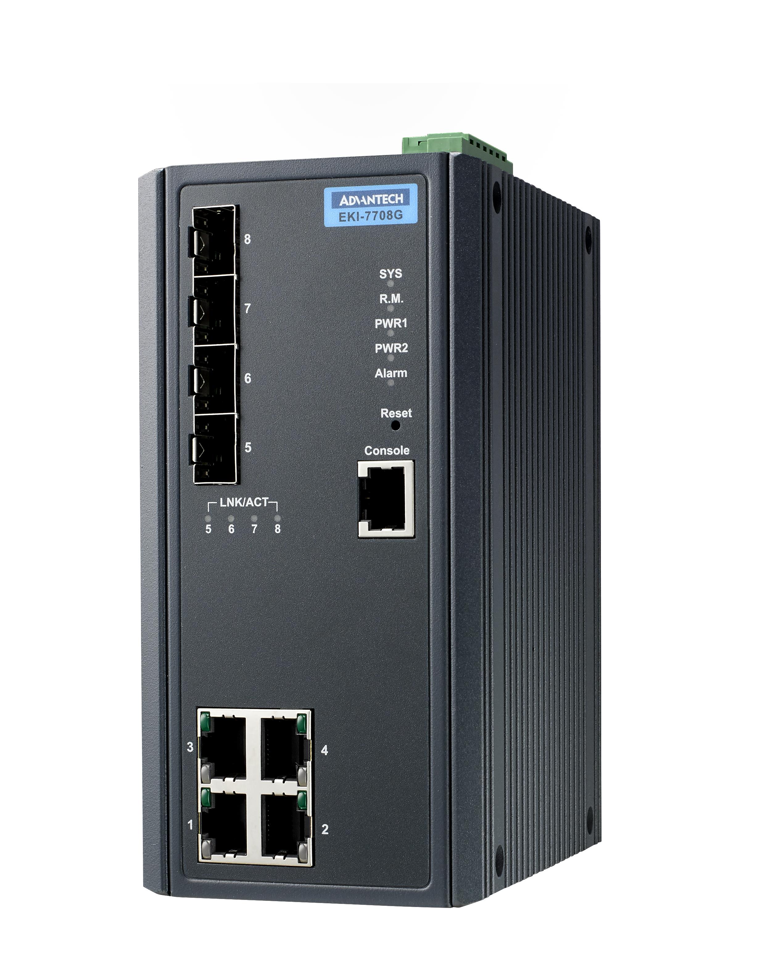 Advantech EKI-7708G-4FI-AE