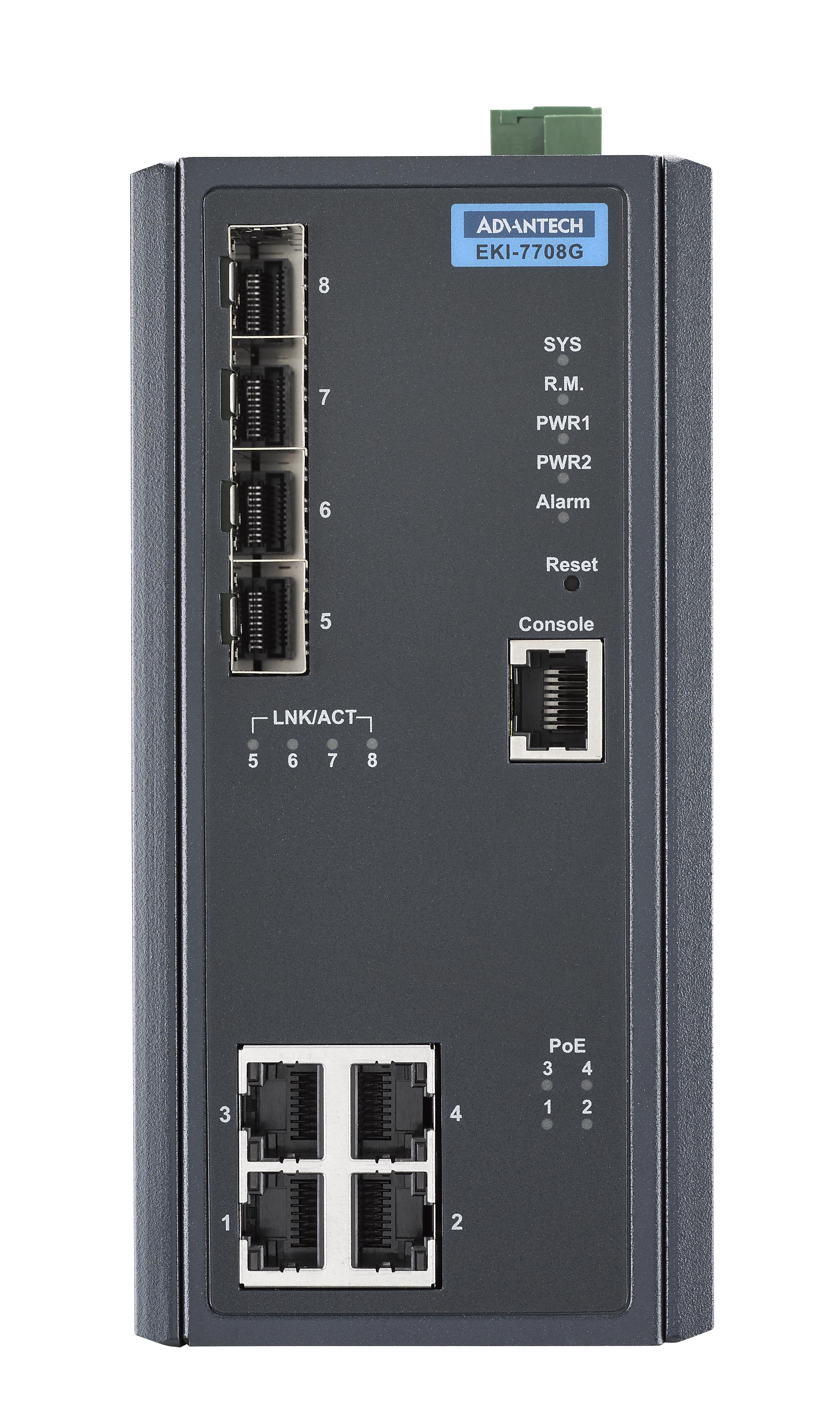 Advantech EKI-7708G-4FPI-AE