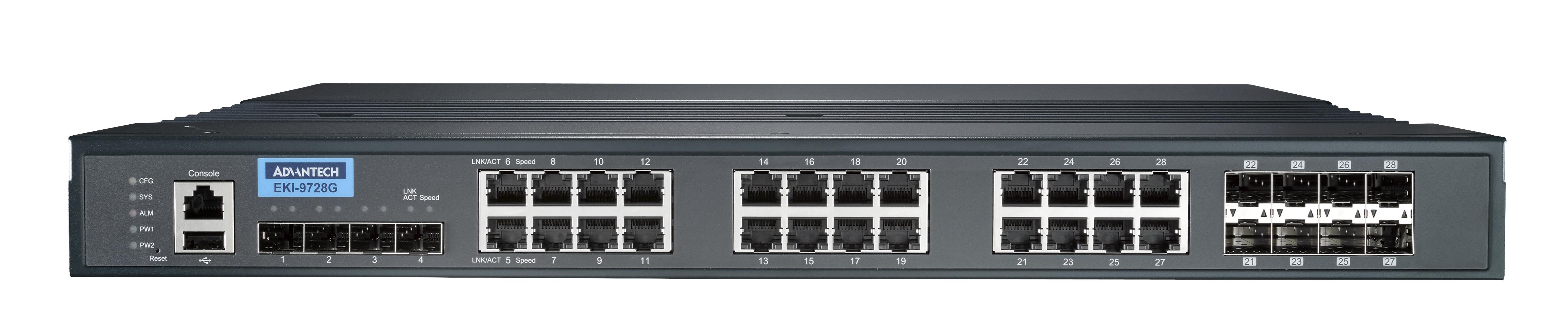 Advantech EKI-9728G-4X8CI-AE