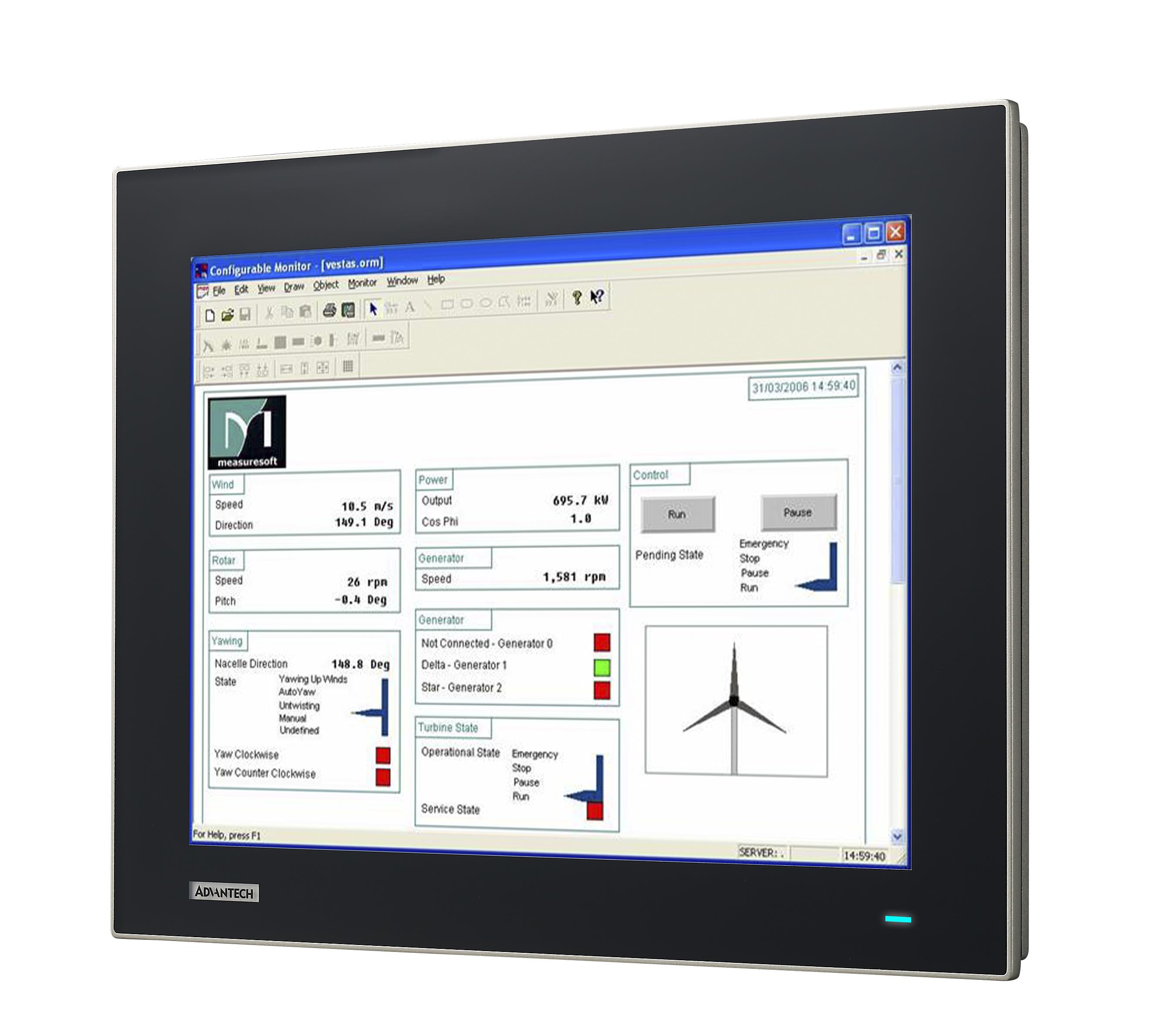 Advantech FPM-7151T-R3AE