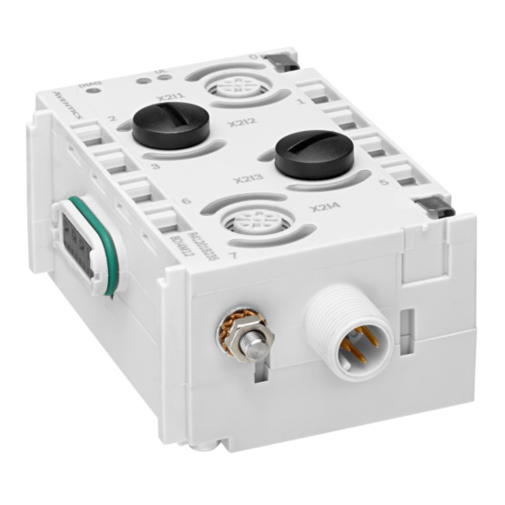 Aventics AES-D-IO-2AI2AO2M12-C Electric and Pneumatic Actuated Directional Valve