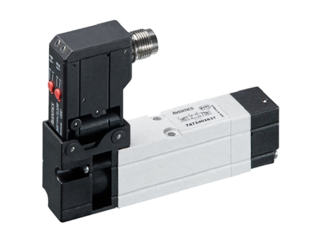 Aventics CD02-5/3CC-024DC-M12 Electric and Pneumatic Actuated Directional Valve