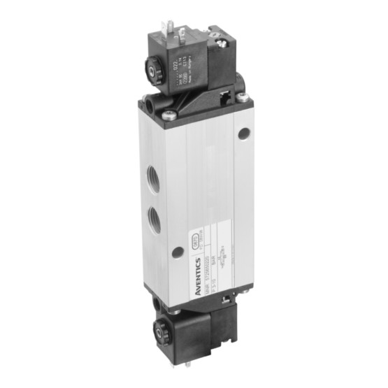 Aventics CD12-5/3EC-DO-110AC-E-G012-G012-EN175301 Electric and Pneumatic Actuated Directional Valve