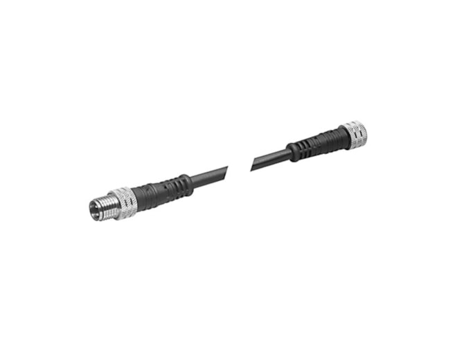 Aventics CON-RD-FS-M8-4-5000-PUR-MS-M8-4 Round Plug Connector