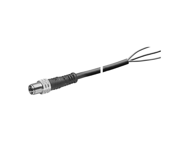 Aventics CON-RD-MS-M8-3-3000-PVC-OW-3 Round Plug Connector