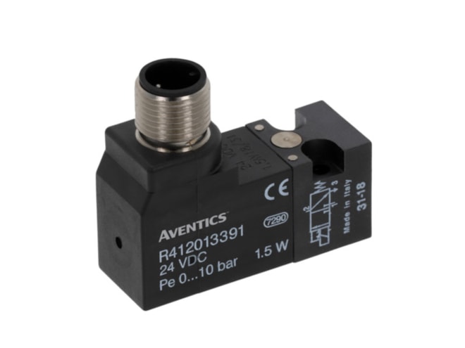 Aventics DO16-3/2NC-024DC-M12X1.75-ND Electric and Pneumatic Actuated Directional Valve
