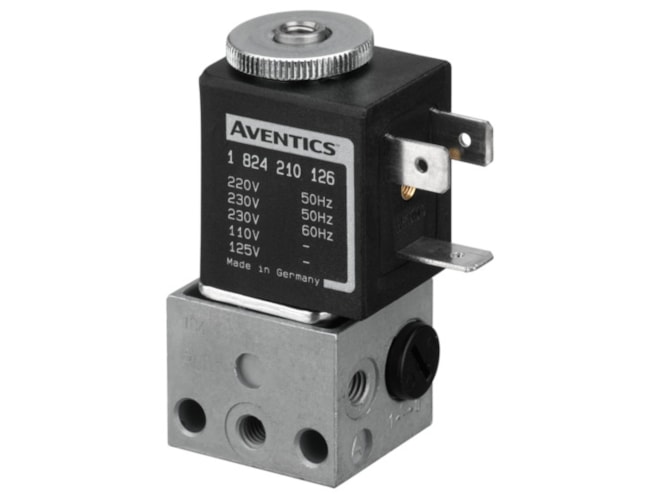 Aventics DO22-3/2NC-M005-024DC Electric and Pneumatic Actuated Directional Valve
