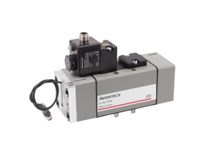 Aventics IS12-5/2NC-SR-NC-E-ISO2-NO-PD Electric and Pneumatic Actuated Directional Valve