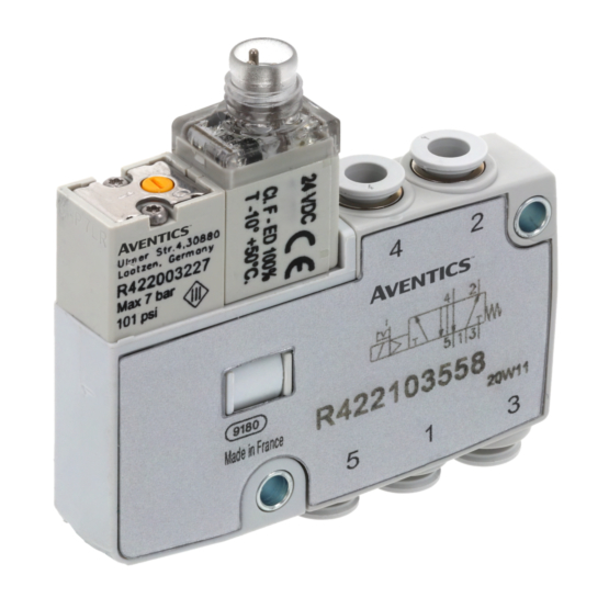 Aventics LS04-5/2SR-024DC-XS-D-M8-D4-new Electric and Pneumatic Actuated Directional Valve