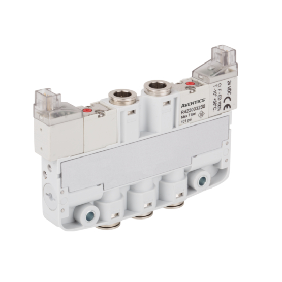 Aventics LS04-5/3CC-024DC-AF-I-MO-D6-NEW Electric and Pneumatic Actuated Directional Valve