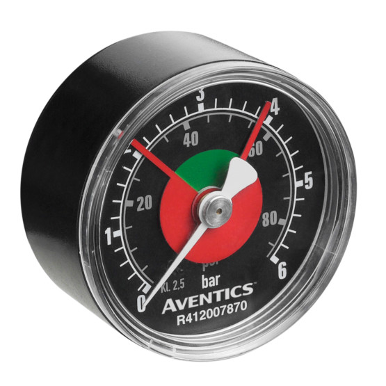Aventics PG1-ROB-G014-ADJ-D50-PTFE-P0-6 Pressure Gauge