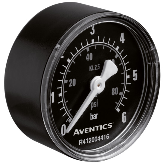 Aventics PG1-ROB-G014-SAS-D40-0-2,5 BAR Pressure Gauge