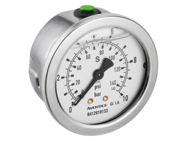 Aventics PG1-ROB-R018-GLY-D63-P0-4 Pressure Gauge