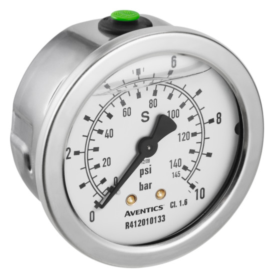 Aventics PG1-ROB-R018-GLY-D63-P0-6 Pressure Gauge