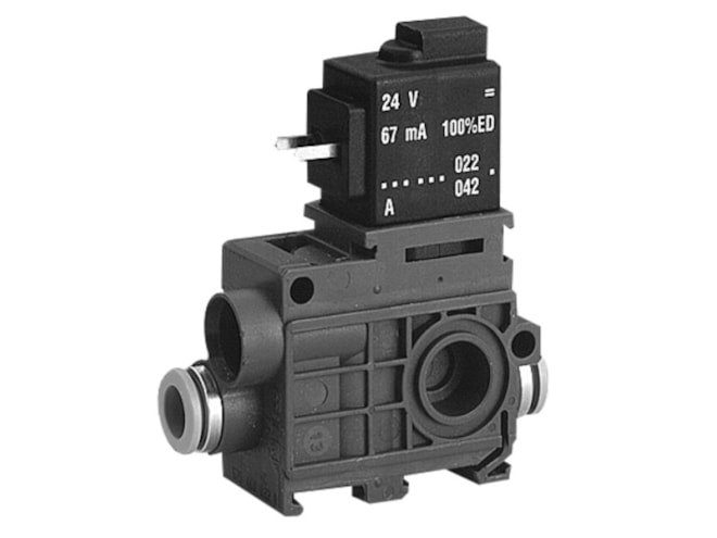 Aventics V579-3/2NC-DA08-024AC-04-EV4 Electric and Pneumatic Actuated Directional Valve