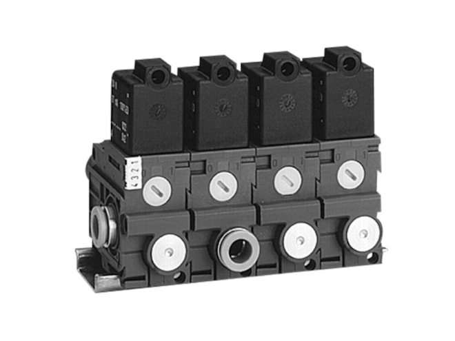Aventics V579-3/2NO-D014-024DC-04-RV7-USA-LED Electric and Pneumatic Actuated Directional Valve