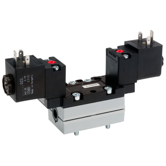 Aventics V581-3/2CC-024DC-I1-2CNO-LBX-AA-X-S-T0 Electric and Pneumatic Actuated Directional Valve