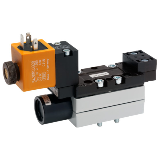 Aventics V581-5/2AR-024DC-I1-ACNO-HNX-AA-D-S-T1 Electric and Pneumatic Actuated Directional Valve