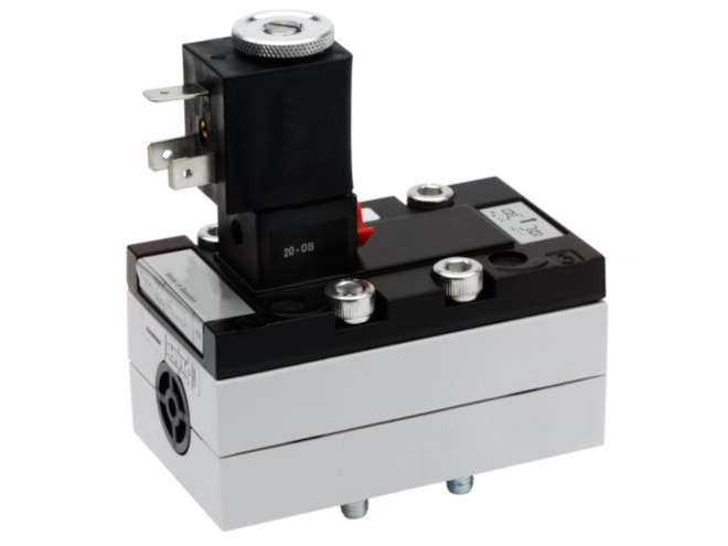 Aventics V581-5/2AR-048DC-I2-AP22-HBX-PA-D-S-T1 Electric and Pneumatic Actuated Directional Valve