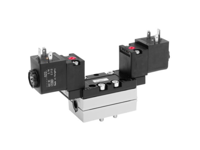 Aventics V581-5/2DS-024DC-I1-2CNO-LBX-AA-X-C-T1 Electric and Pneumatic Actuated Directional Valve
