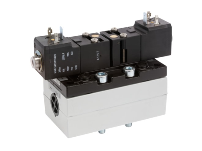 Aventics V581-5/2DS-024DC-I3-2CNF-HUX-AA-X-C-T0 Electric and Pneumatic Actuated Directional Valve