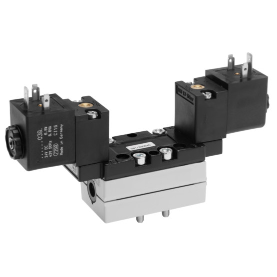 Aventics V581-5/2DS-230AC-I1-2CNO-HUX-AA-X-C-T1 Electric and Pneumatic Actuated Directional Valve