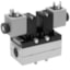 Aventics V581-5/2DS-230AC-I2-2CNO-HNX-AA-X-C-T1 Electric and Pneumatic Actuated Directional Valve 