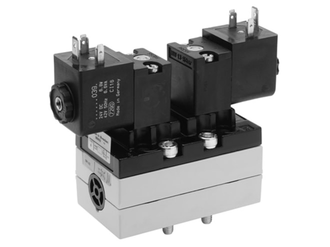 Aventics V581-5/2DS-230AC-I2-2CNO-HUX-AA-X-S-T1 Electric and Pneumatic Actuated Directional Valve
