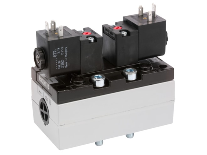 Aventics V581-5/2DS-230AC-I3-2CNO-LBX-AA-X-S-T1 Electric and Pneumatic Actuated Directional Valve