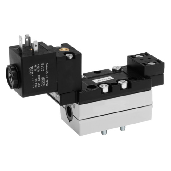 Aventics V581-5/2SR-230AC-I1-1CNO-HUX-AA-X-C-T1 Electric and Pneumatic Actuated Directional Valve