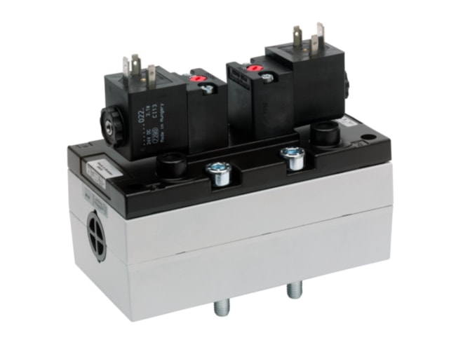 Aventics V581-5/3CC-024DC-I4-2CNO-LBX-AA-X-C-T1 Electric and Pneumatic Actuated Directional Valve