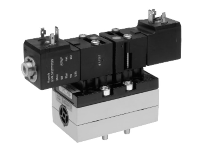 Aventics V581-5/3EC-024DC-I2-2CNF-HUX-AA-X-S-T0 Electric and Pneumatic Actuated Directional Valve