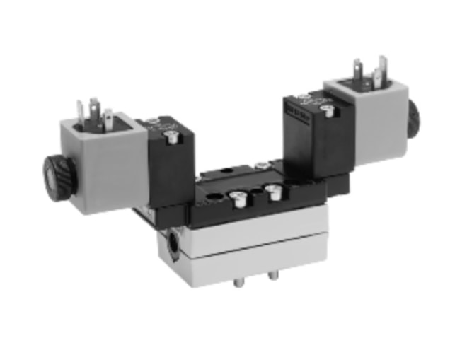 Aventics V581-5/3EC-230AC-I1-2CNO-HNX-AA-X-C-T0 Electric and Pneumatic Actuated Directional Valve