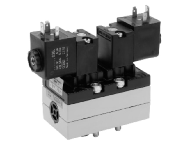 Aventics V581-5/3EC-230AC-I2-2CNO-HUX-AA-X-S-T0 Electric and Pneumatic Actuated Directional Valve