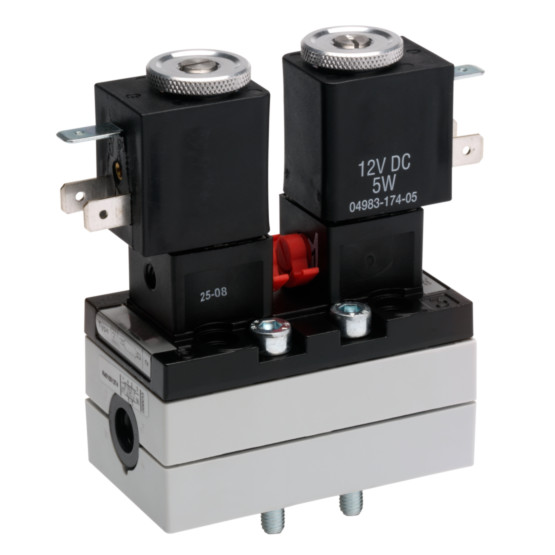 Aventics V581-5/3PC-012DC-I1-2P22-HBX-PA-X-C-T0 Electric and Pneumatic Actuated Directional Valve