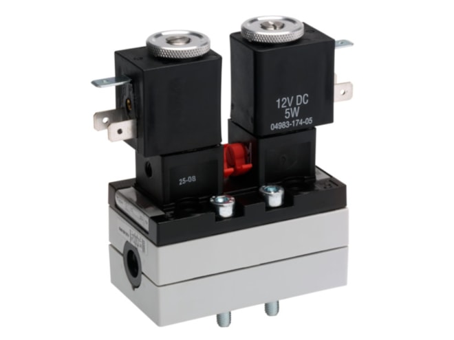 Aventics V581-5/3PC-024AC-I1-2P22-HBX-PA-X-C-T0 Electric and Pneumatic Actuated Directional Valve