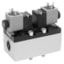 Aventics V581-5/3PC-024DC-I3-2CNO-HNX-AA-X-C-T0 Electric and Pneumatic Actuated Directional Valve 