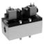 Aventics V581-5/3PC-024DC-I4-2CNO-HNX-AA-X-C-T1 Electric and Pneumatic Actuated Directional Valve 