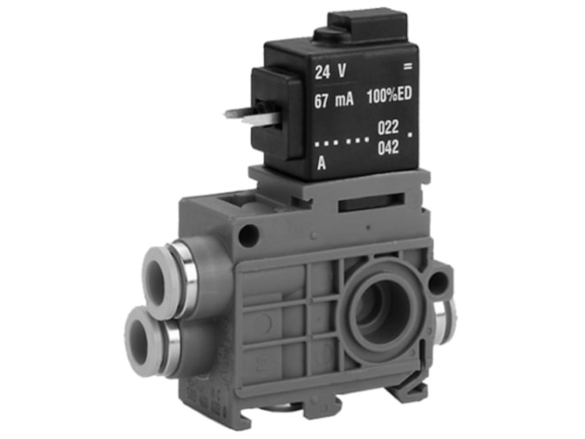 Aventics V589-3/2NO-D014-024DC-04-EV4-USA-LED Electric and Pneumatic Actuated Directional Valve